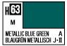 Aqueous Hobby Colors  (10 ml) Metallic Blue Green