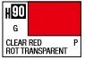 Aqueous Hobby Colors  (10 ml) Clear Red