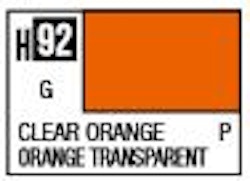 Aqueous Hobby Colors  (10 ml) Clear Orange