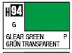 Aqueous Hobby Colors  (10 ml) Clear Green