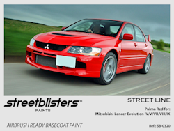 Mitsubishi Lancer Evolution Palma Red - 1x30ml