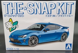 Snap Kit TOYOTA86 BRIGHT BLUE   1:32