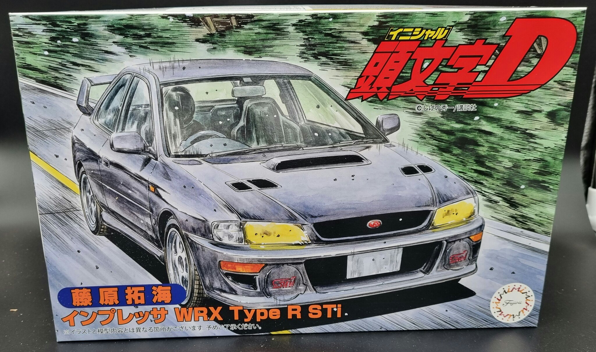 IMPREZA WRX TYPE R STI TAKUMI FUJIWARA 1/24