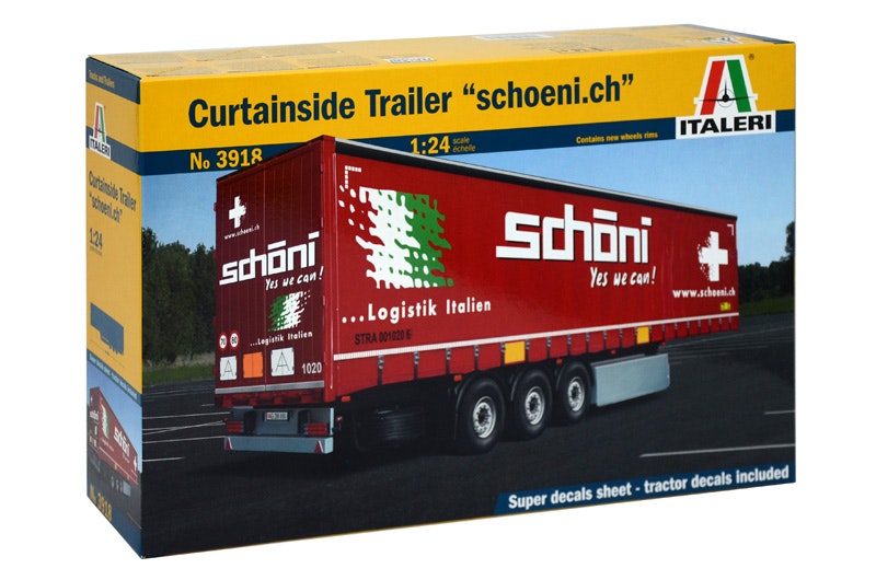CURTAINSIDE TRAILER 1/24