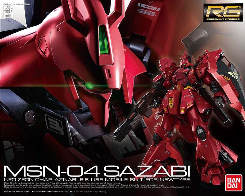 Rg sazabi 1/144