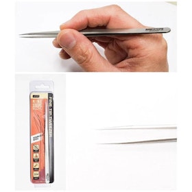 NINESTEPS Fine Tip Stainless Steel Tweezer