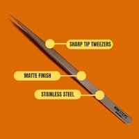 NINESTEPS Fine Tip Stainless Steel Tweezer