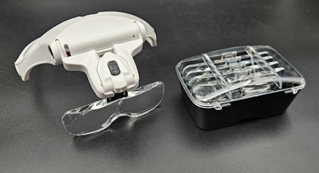NINESTEPS OPTRIX FIVE Mag Head Visor with Multi Lenses and Strap