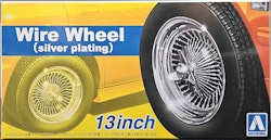 #109 WIRE WHEEL  Silver 13" 1/24