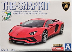 Snap-Kit LAMBORGHINI AVENTADOR S PEARL RED 1:32