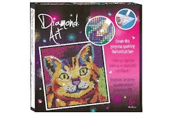 Diamond Art 20x20cm Kitten
