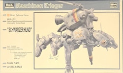 Space Type Humanoid Großer Hund, Schwarzer Hund 1/20