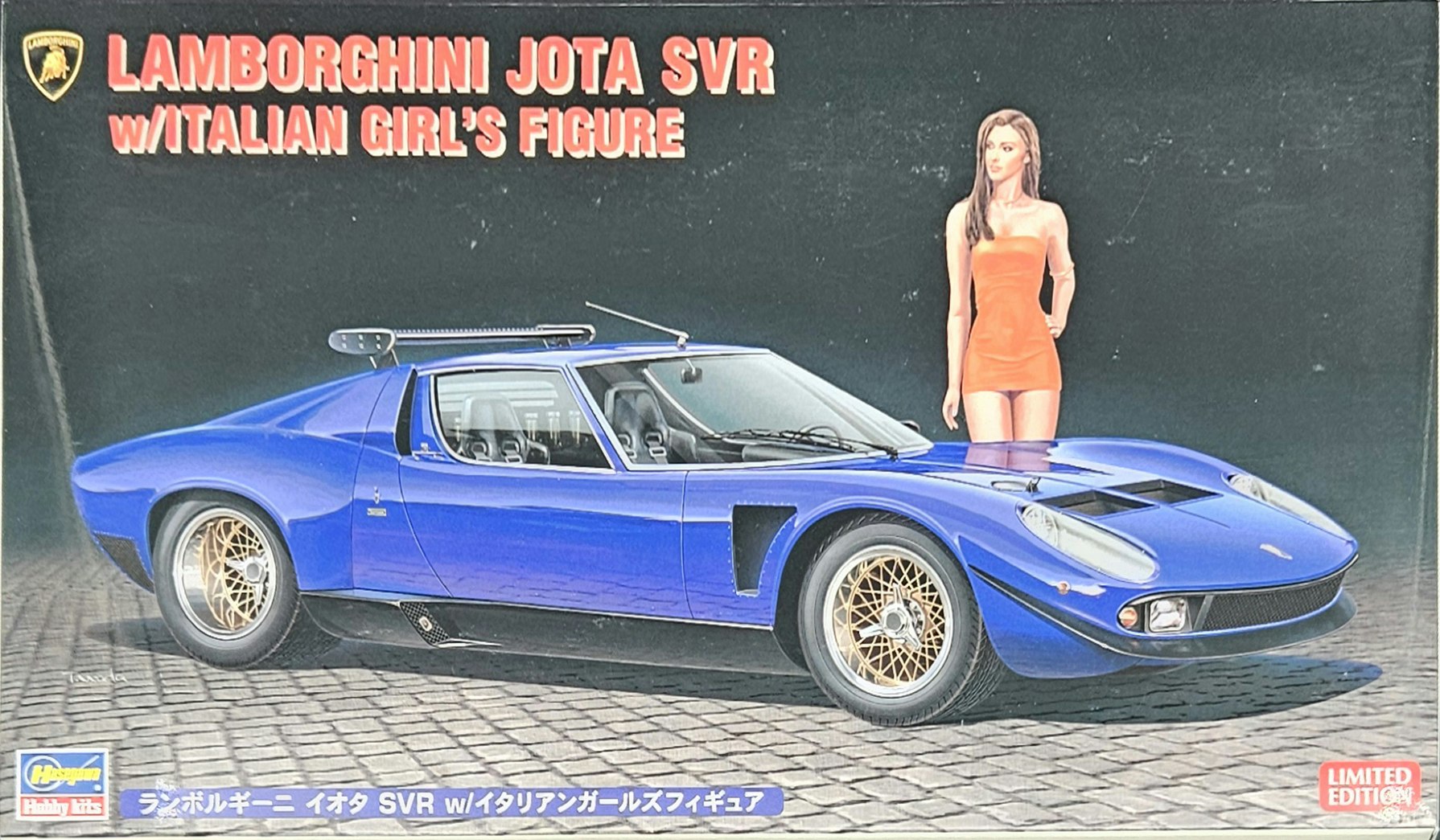 Lamborghini Jota SVR & Figur 1/24
