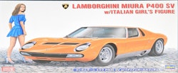 Lamborghini Miura P400 SV & Figur 1/24