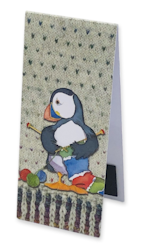 WOOLLY PUFFINS II MAGNETIC BOOKMARK (BOKMÄRKE - MAGNET)