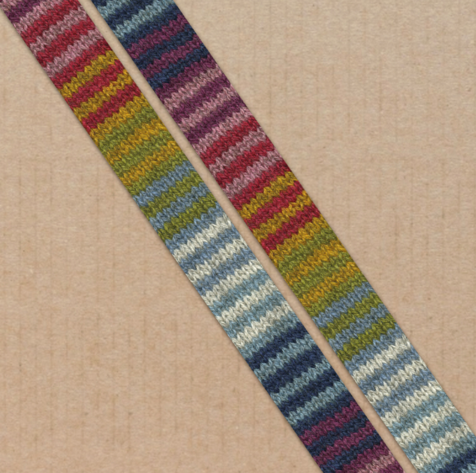 KNITTED STRIPES 15MM WASHI TAPE (TEJP)