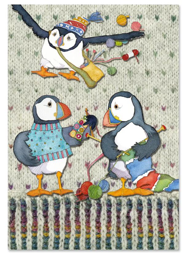 WOOLLY PUFFINS PROJECT BOOK (PROJEKTBOK)