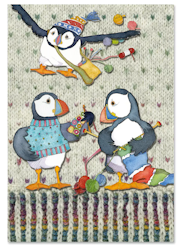 WOOLLY PUFFINS PROJECT BOOK (PROJEKTBOK)