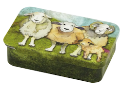 FELTED SHEEP POCKET TIN (ASK)