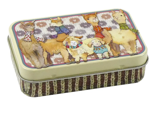 ALPACAS AND FRIENDS - MINI RECTANGULAR TIN (ASK)