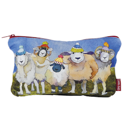 HAPPY SHEEP ZIPPED POUCH (PÅSE)