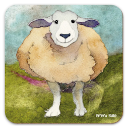 HAPPY SHEEP – SINGLE COASTER (UNDERLÄGG)