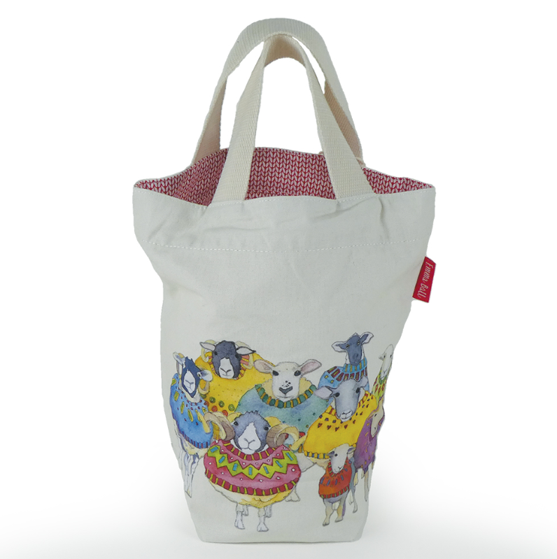 SHEEP IN SWEATERS- SMALL BUCKET BAG (BAG)