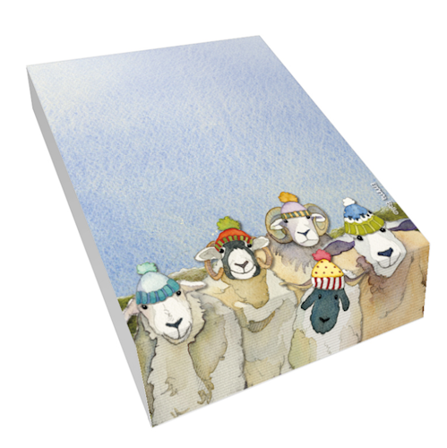 HAPPY SHEEP SLANT PAD - (BLOCK)