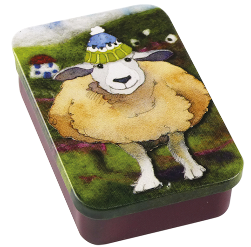 HAPPY SHEEP POCKET TIN (ASK)