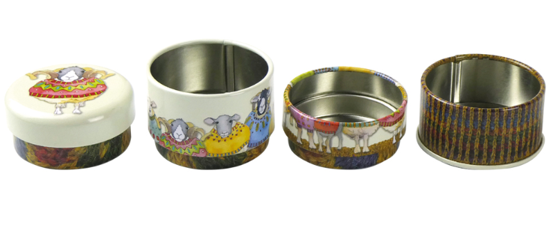 SHEEP IN SWEATERS MINI STACKER TIN - ASK