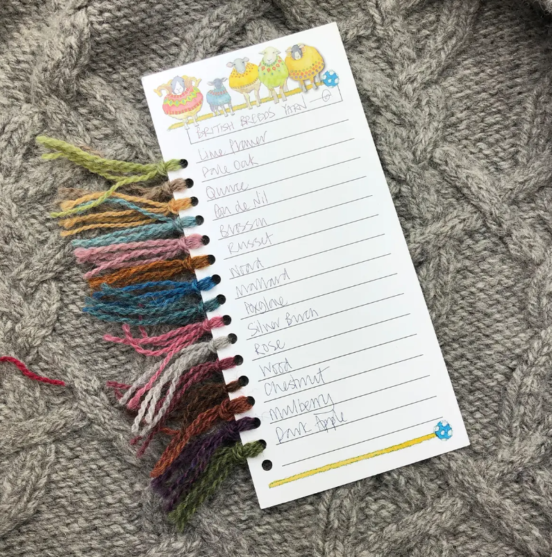 Sheep in Sweaters Crochet Colour Chart Cards (FÄRGKARTA)