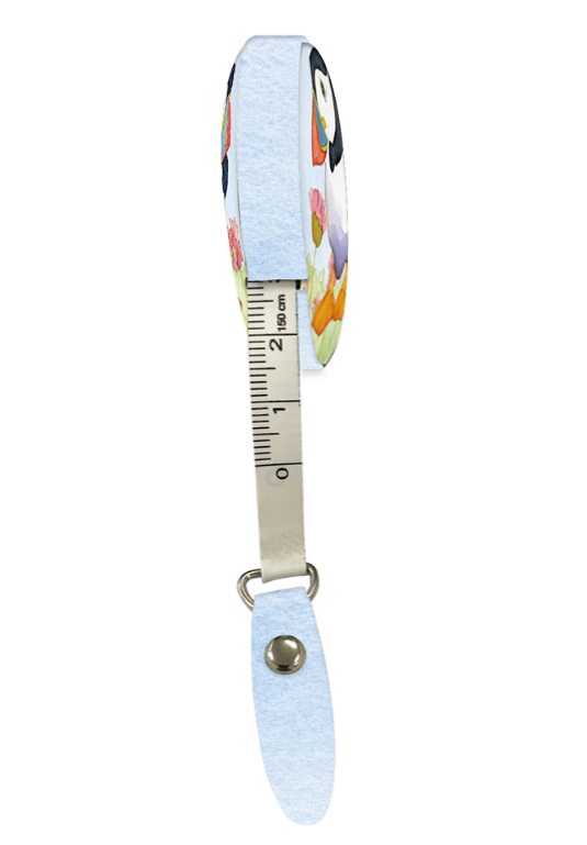 Sea Thrift Puffins Tape Measure (MÅTTBAND)