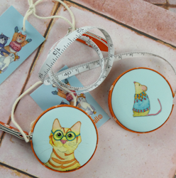 Kittens in Mittens Tape Measure (MÅTTBAND)