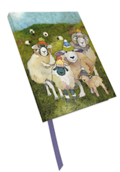 Happy Sheep Bound Notebook (ANTECKNINGSBOK)