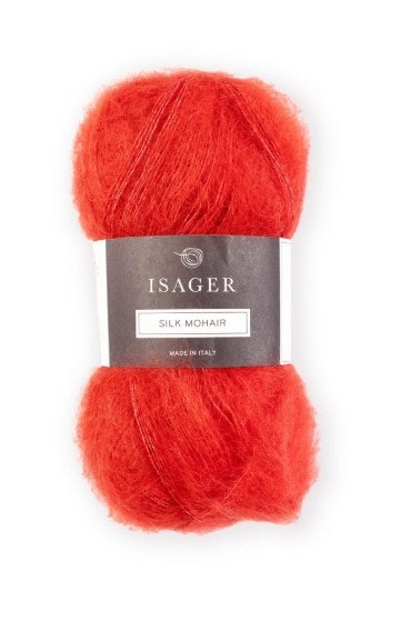 ISAGER Silk Mohair (färg 65) metermängd: 212 m i 25 g