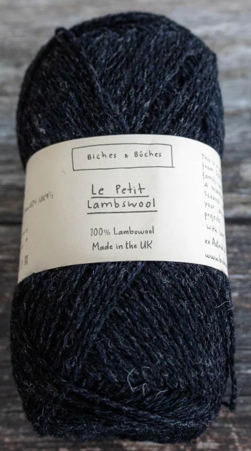 Le Petit Lambswool - Very Dark Grey