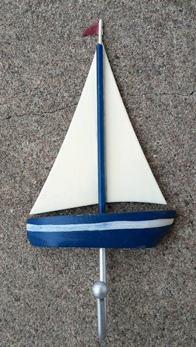 Krok, segelbåt , ca 12 cm