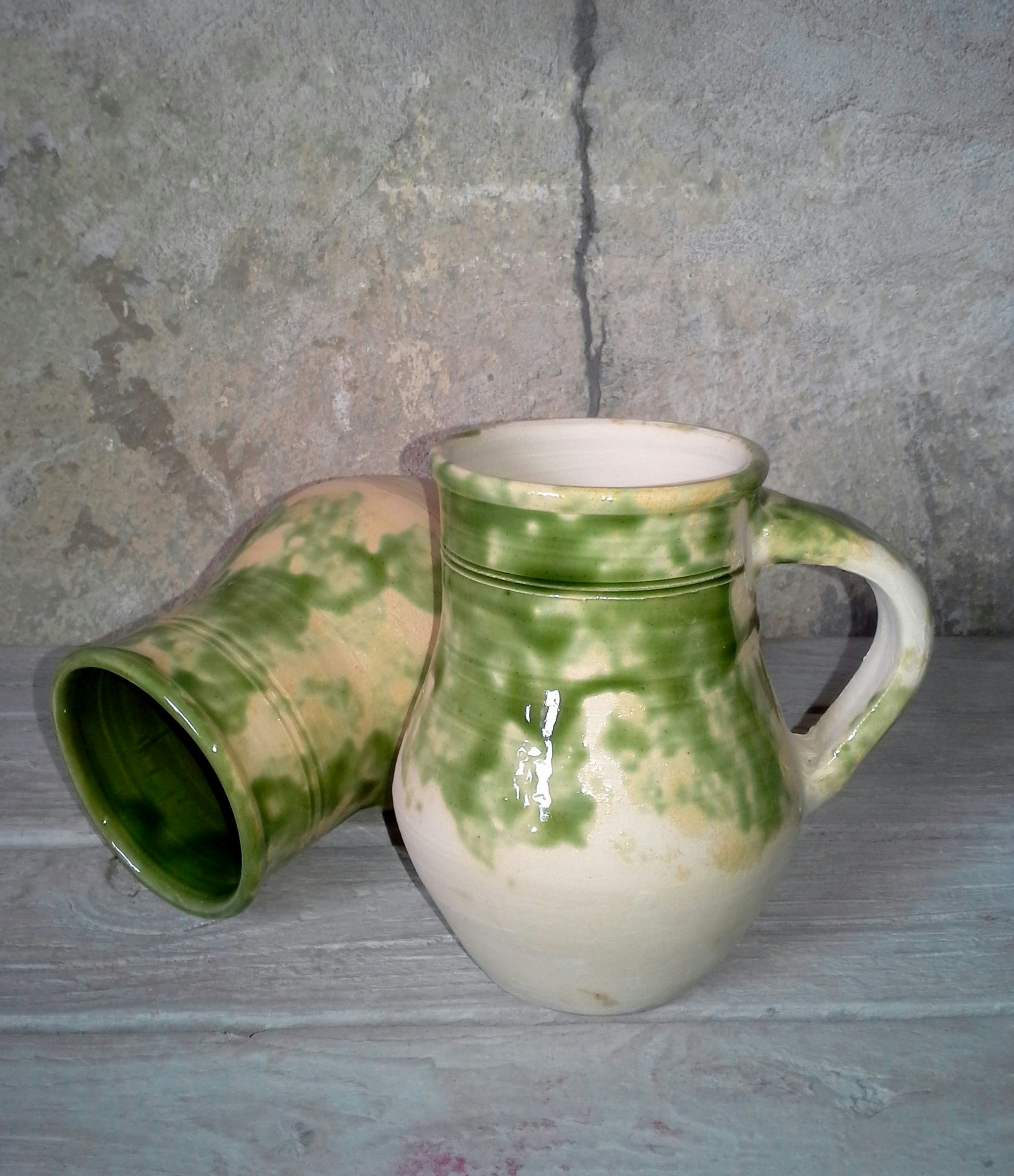 Green jugs