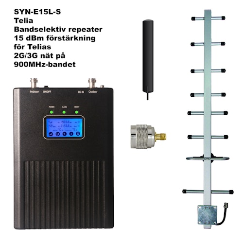 Paket  för Telia, +15dBm uppdatering till 900Mhz med mini-inomhusantenn