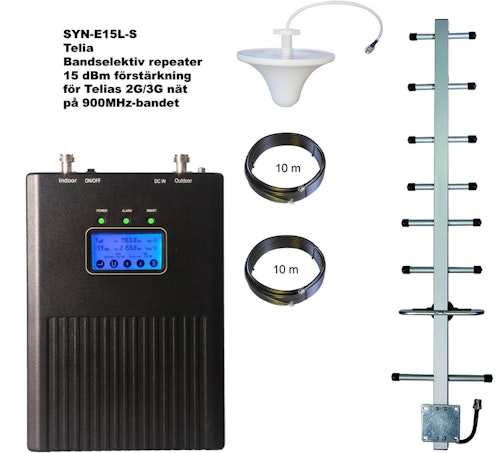 Paket  för Telia + 15dBm med en inomhusantenn 900Mhz