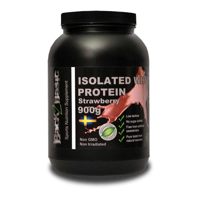 Isolated Whey Protein Jordgubb 900g