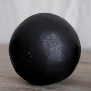 Dekorations boll, svart