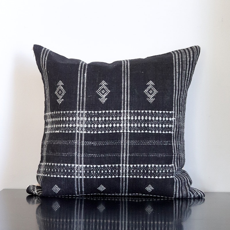 Kuddfodral Zaden, 50x50cm, handvävd