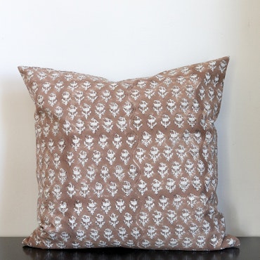 Kuddfodral Bruno i 100% bomull, handtryckt