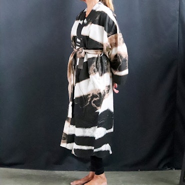 Kimono,  mönstrad