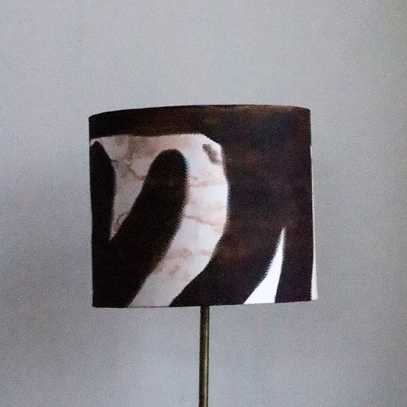 Lampskärm Zanzibar, mönstrad
