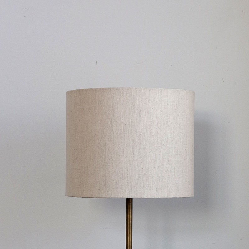 Lampskärm i linneblandning, S