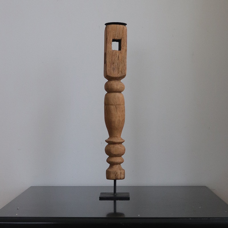Vintage ljusstake, large