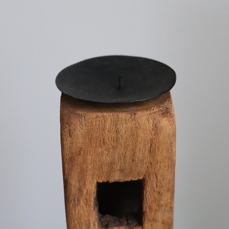 Vintage ljusstake, large