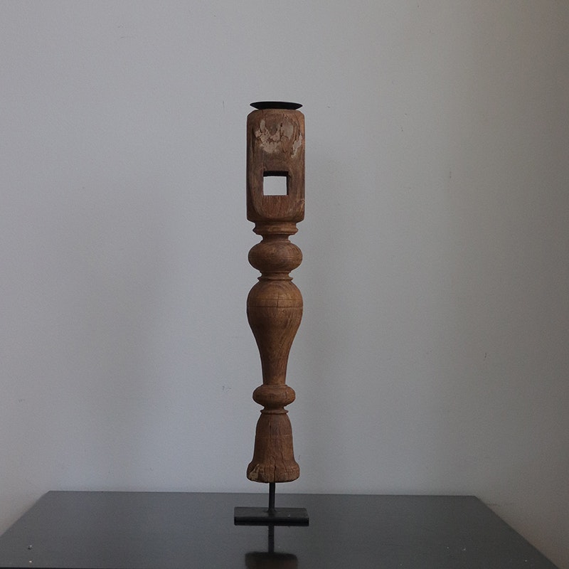 Vintage ljusstake, large